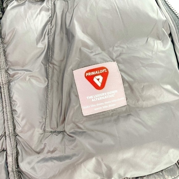 GAP Black Vest women’s size XS Hooded Faux Fur - Picture 12 of 14